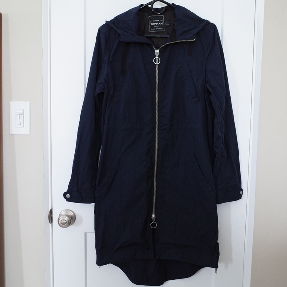 Topman Other - TOPMAN winbreaker Long Coat Lightweight Size XS
